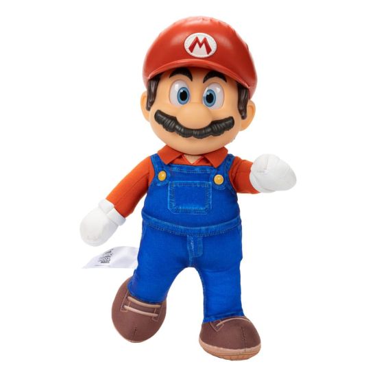Super Mario Bros. Film : Figurine en peluche Mario (30 cm) Précommande