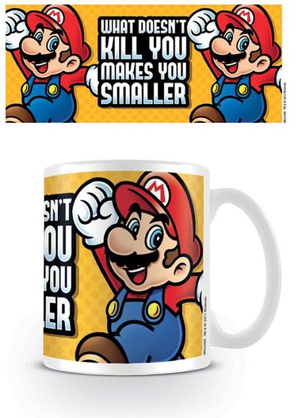 Super Mario: Macht dich kleiner Tasse