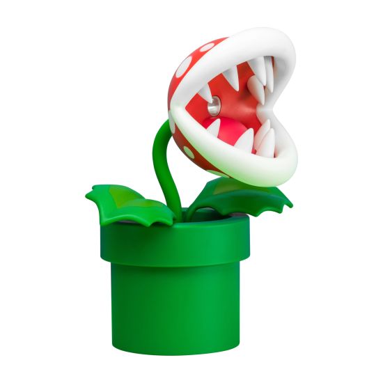 Super Mario : Mario Posable Lamp Mini Piranha Plante Précommande