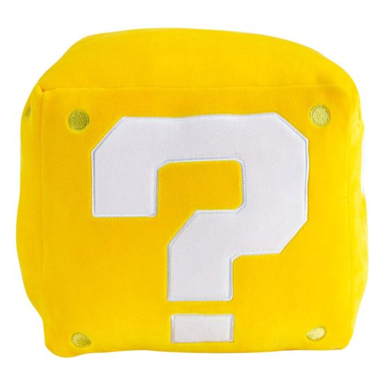 Super Mario : Figurine en peluche Mega Question Mark Block Mocchi-Mocchi (22 cm) Précommande