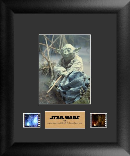 Star Wars: Yoda Character Framed Film Cell Preorder