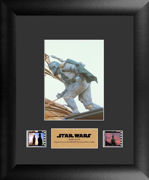 Star Wars: Boba Fett Character Framed Film Cell Preorder