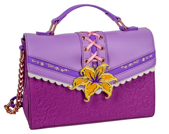Loungefly Tangled: Rapunzel Cosplay Magic Flower Crossbody Bag