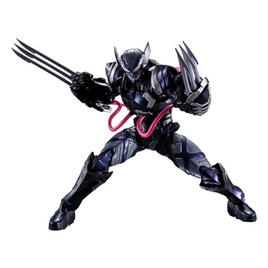 Tech-On Avengers: Venom Symbiote Wolverine S.H. Figuarts Action Figure (16cm) Preorder