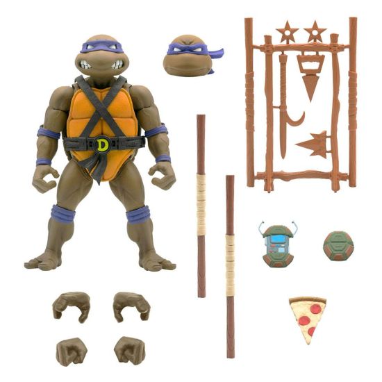 Tortugas Ninja: Donatello Ultimates Figura de acción (18 cm) Reserva