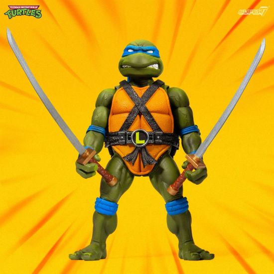 Tortugas Ninja: Leonardo Ultimates Figura de acción (18 cm)
