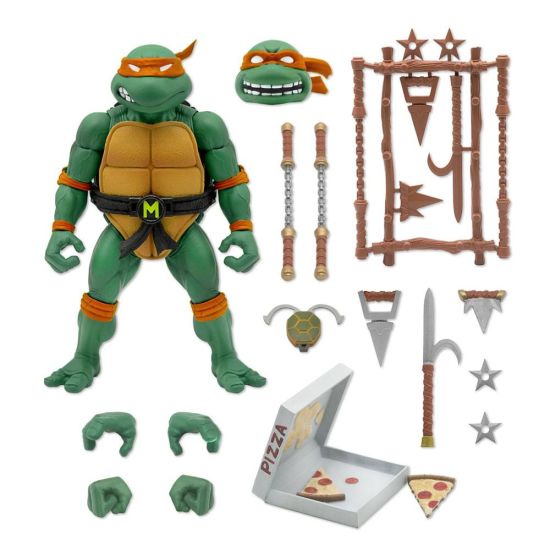 Teenage Mutant Ninja Turtles: Michaelangelo Ultimates Action Figure (18cm) Preorder