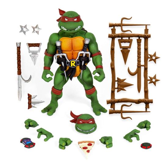 Tortugas Ninja: Raphael Ultimates Figura de acción Versión 2 (18 cm) Reserva