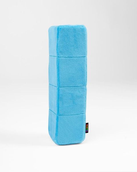 Tetris : Figurine en peluche Block I (bleu clair) Précommande
