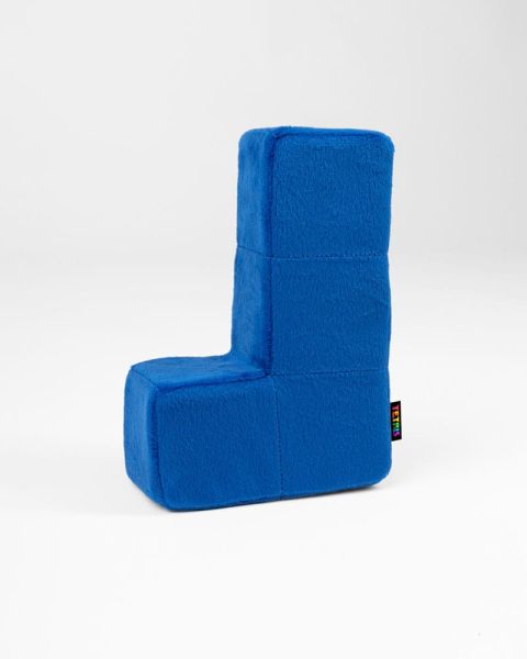 Tetris : Figurine en peluche Block L (bleu foncé) Précommande