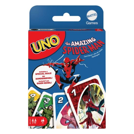 Vorbestellung des Kartenspiels The Amazing Spider-Man: UNO