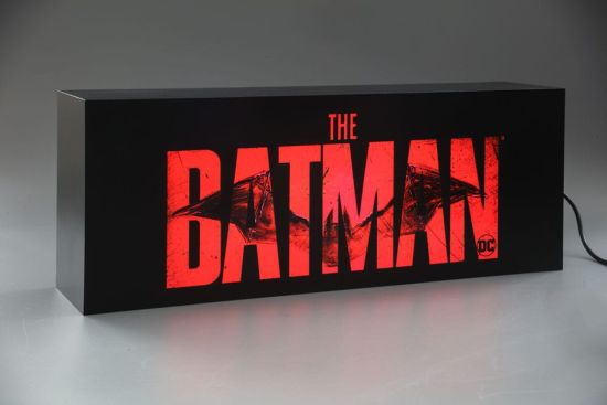 The Batman: Logotipo de la caja de luz (40 cm) Reserva