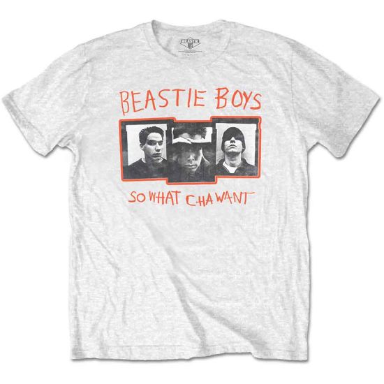 The Beastie Boys: So What Cha Want - White T-Shirt