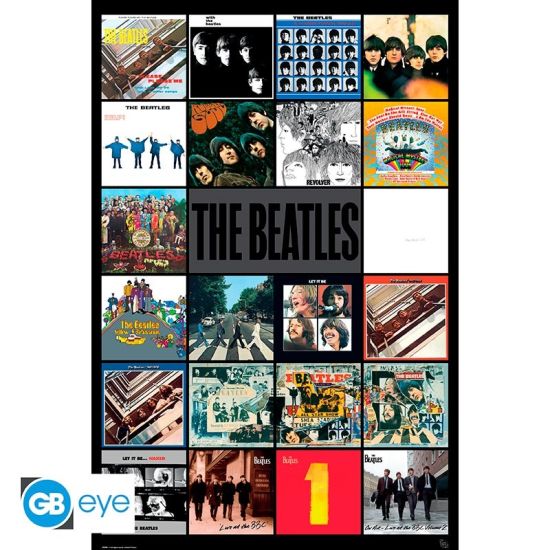 Les Beatles : affiche d'albums (91.5 x 61 cm)