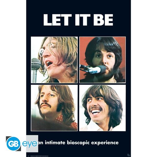 Affiche des Beatles : Let It Be (91.5 x 61 cm)
