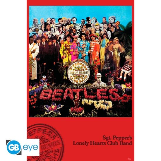 Les Beatles : Sgt Pepper Poster (91.5 x 61 cm)