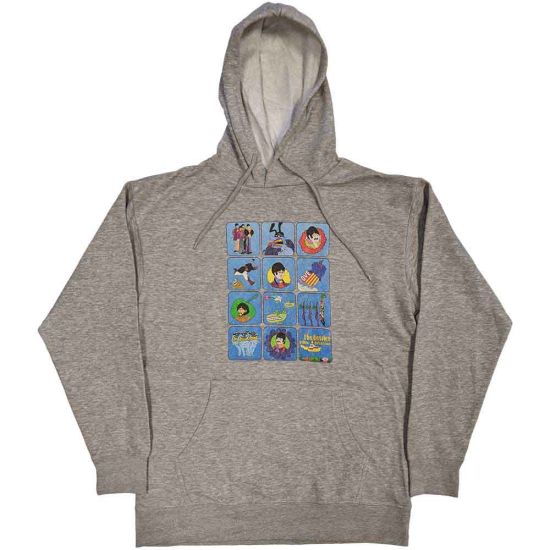 The Beatles: Sub Montage - Grey Pullover Hoodie