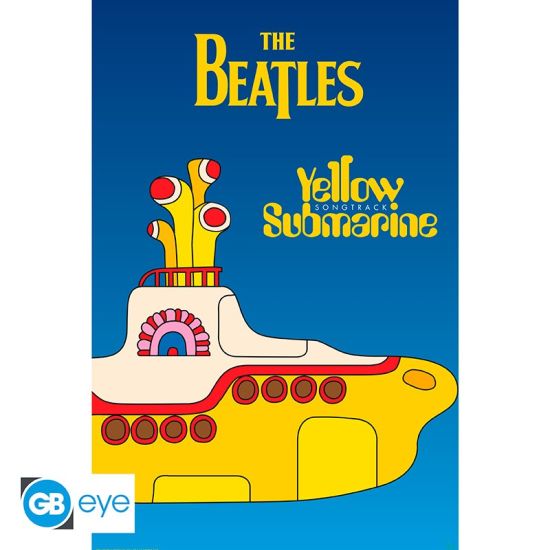 Póster de portada de The Beatles: Submarino amarillo (91.5 x 61 cm)