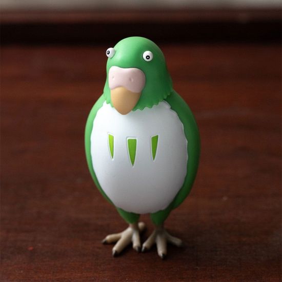 The Boy and the Heron: Green Parakeet Bobble-Head (7cm)