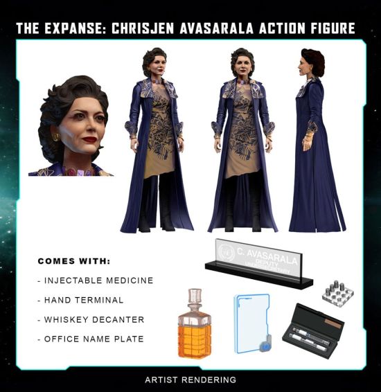 The Expanse: Chrisjen Avasarala Action Figure (20cm) Preorder