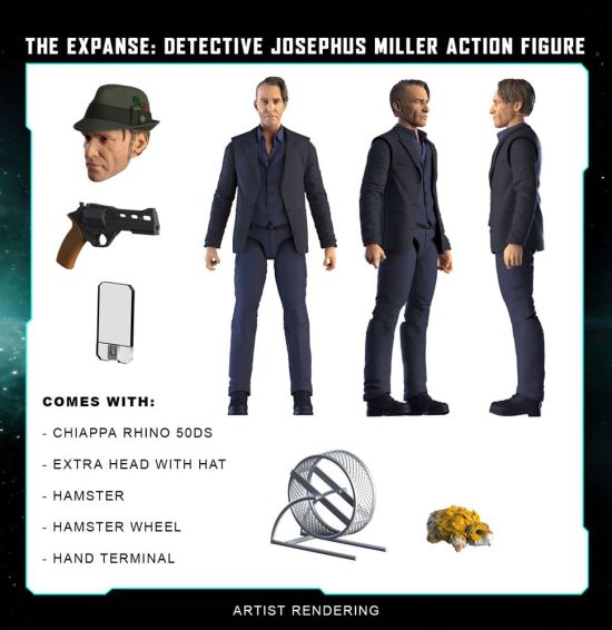 The Expanse: Detective Josephus Miller Action Figure (20cm) Preorder