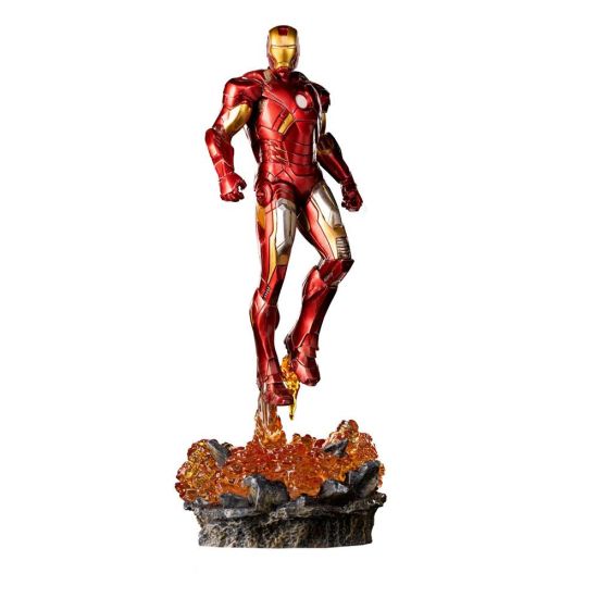 The Infinity Saga: Iron Man Battle of NY Estatua a escala artística 1/10 BDS (28 cm) Reserva