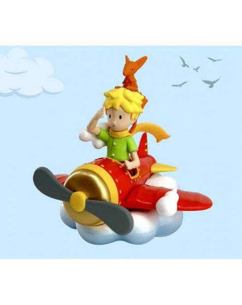The Little Prince: Little Prince & Fox on the Plane Figure (7cm)