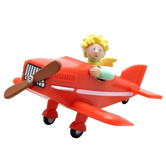 The Little Prince: The Little Prince in his plane Figure (7cm) Preorder