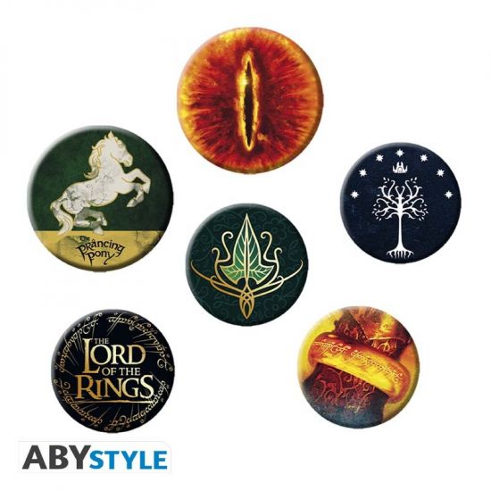 Le Seigneur des Anneaux : Pack de badges de symboles