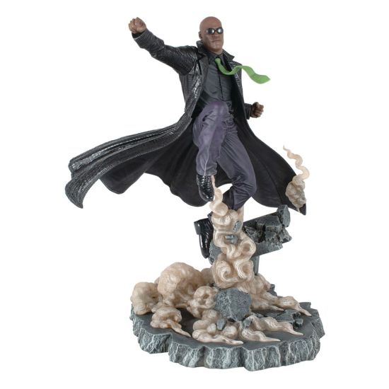 The Matrix Gallery: Morpheus Deluxe PVC Statue (30cm) Preorder