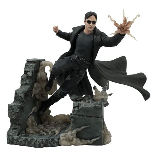 The Matrix Gallery: Neo Deluxe PVC Statue (25cm) Preorder