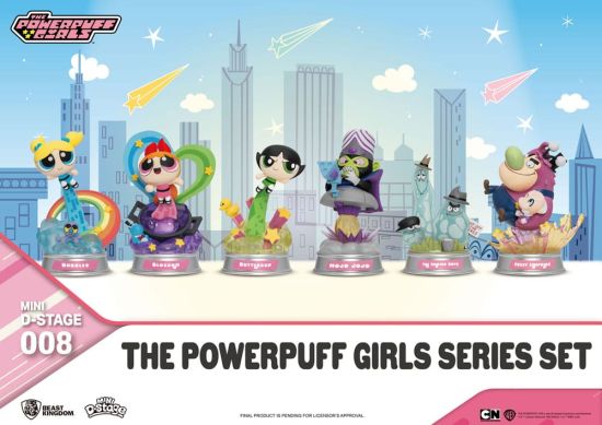 The Powerpuff Girls: Mini Diorama Stage Statues Series Set (12cm) Preorder