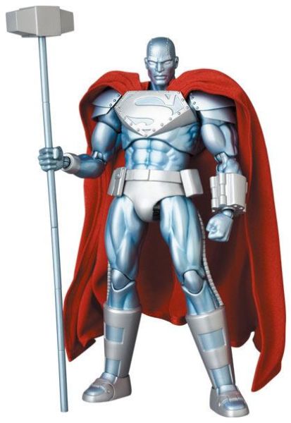 El regreso de Superman: figura de acción Steel MAF EX (17 cm) Reserva