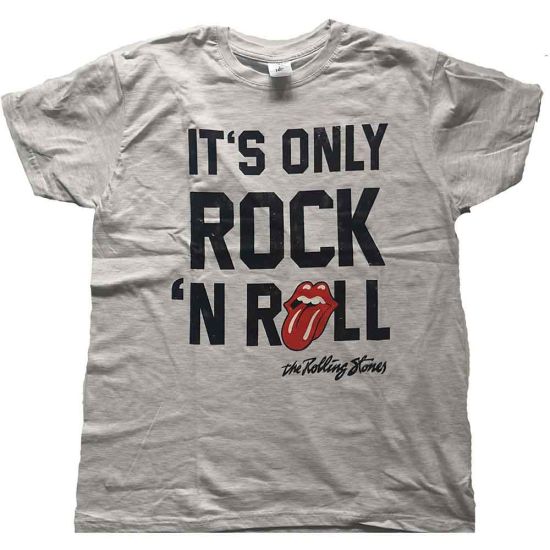 The Rolling Stones: It's Only Rock N' Roll - Grey T-Shirt