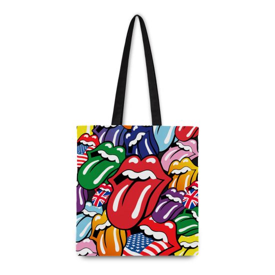 The Rolling Stones: Tongues Tote Bag