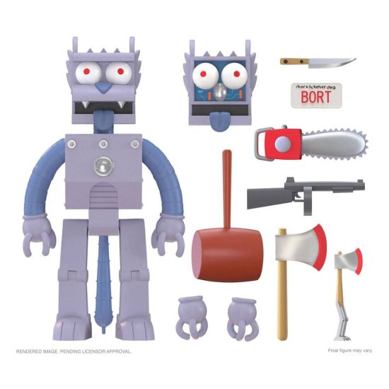 The Simpsons Ultimates: Robot Scratchy Action Figure (18cm) Preorder