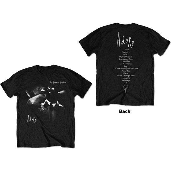 The Smashing Pumpkins: Adore (Back Print) - Black T-Shirt