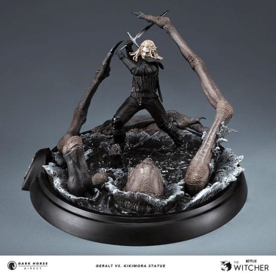 Reserva de la estatua de The Witcher 3: Geralt vs. Kikimora (21 cm)