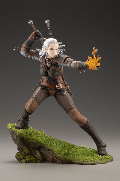 The Witcher: Geralt Bishoujo 1/7 PVC-beeld (23 cm) Pre-order