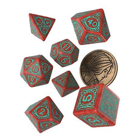 The Witcher: Triss Merigold the Fearless Dice Set (7) Preorder
