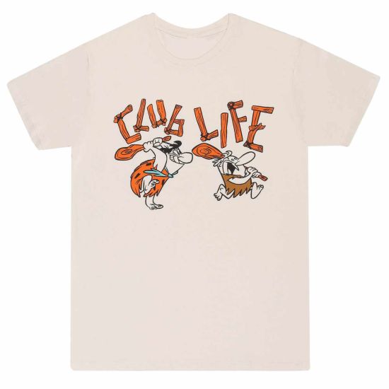 Les Flintstones : T-shirt Vie de club
