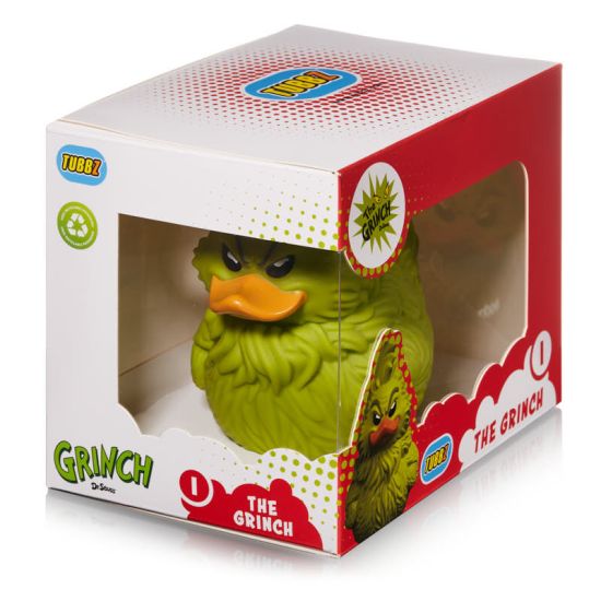 Dr. Seuss: The Grinch Tubbz Rubber Duck Collectible (Boxed Edition)