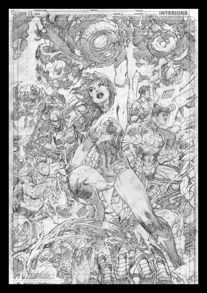 Wonder Woman: Comic Book Art Print