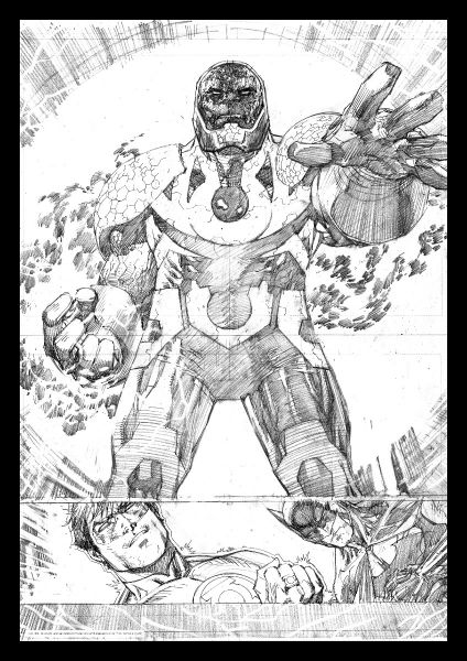 Darkseid: Comic Book Art Print
