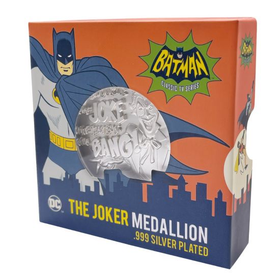 Batman: The Joker Edición Limitada Medallón Chapado en Plata .999