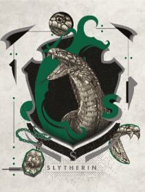 Harry Potter: Slytherin Art Print