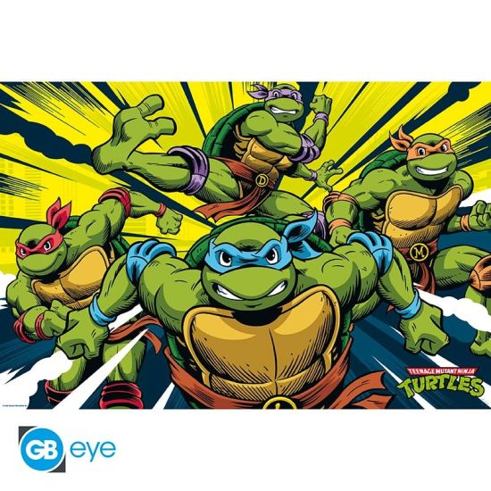 Tmnt: Turtles in Action Poster (91.5 x 61 cm) Vorbestellung