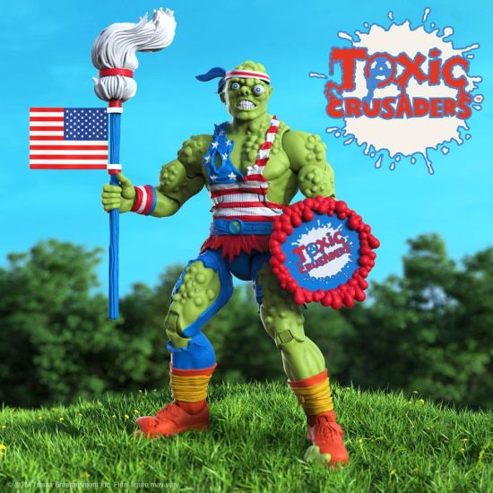 Toxic Crusaders: Toxie Ultimates Action Figure (Vintage Toy America) (18cm) Preorder