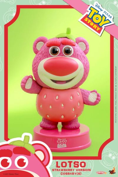 Toy Story 3: Lotso (Strawberry Version) Cosbaby (S) Mini Figure (10cm) Preorder