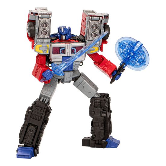 Transformers Generations Legacy: Laser Optimus Prime United Leader Class Action Figure G2 Universe (19cm) Preorder
